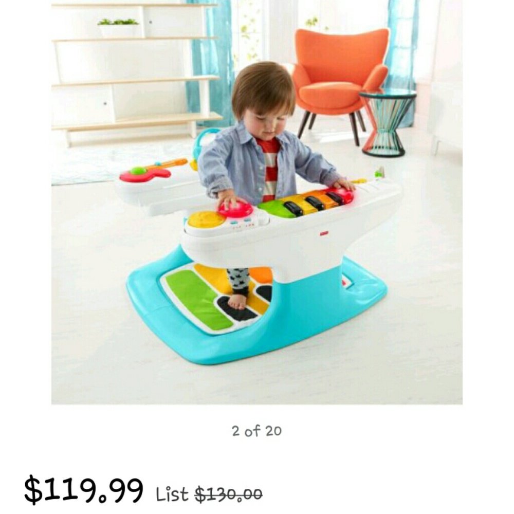 Fisher Price 4 In 1 Step An Play Piano